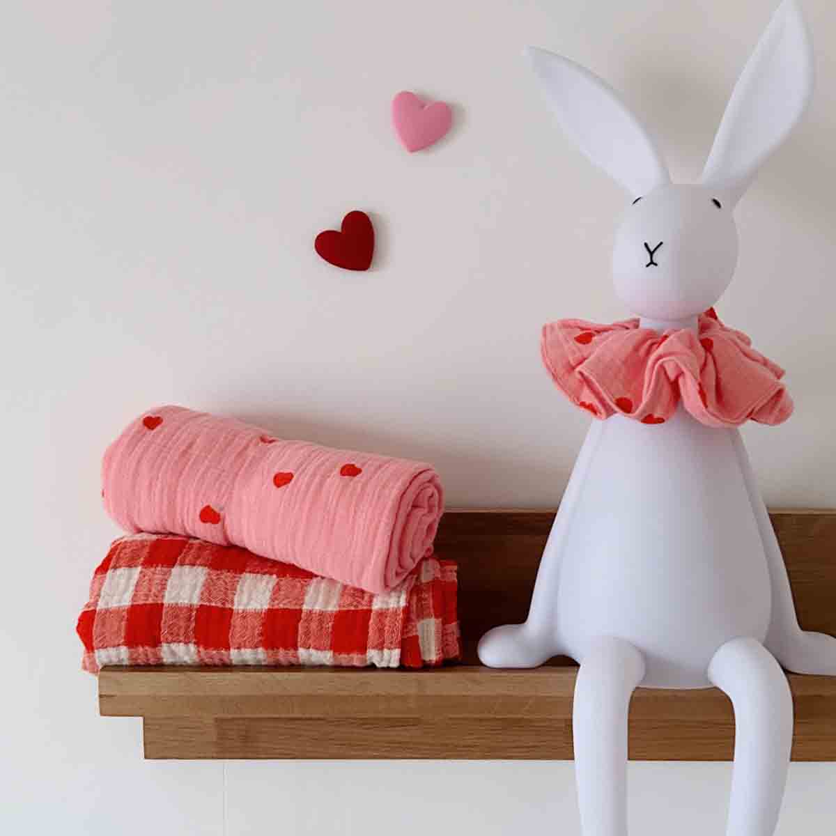 Heart Scrunchy|Rose in April