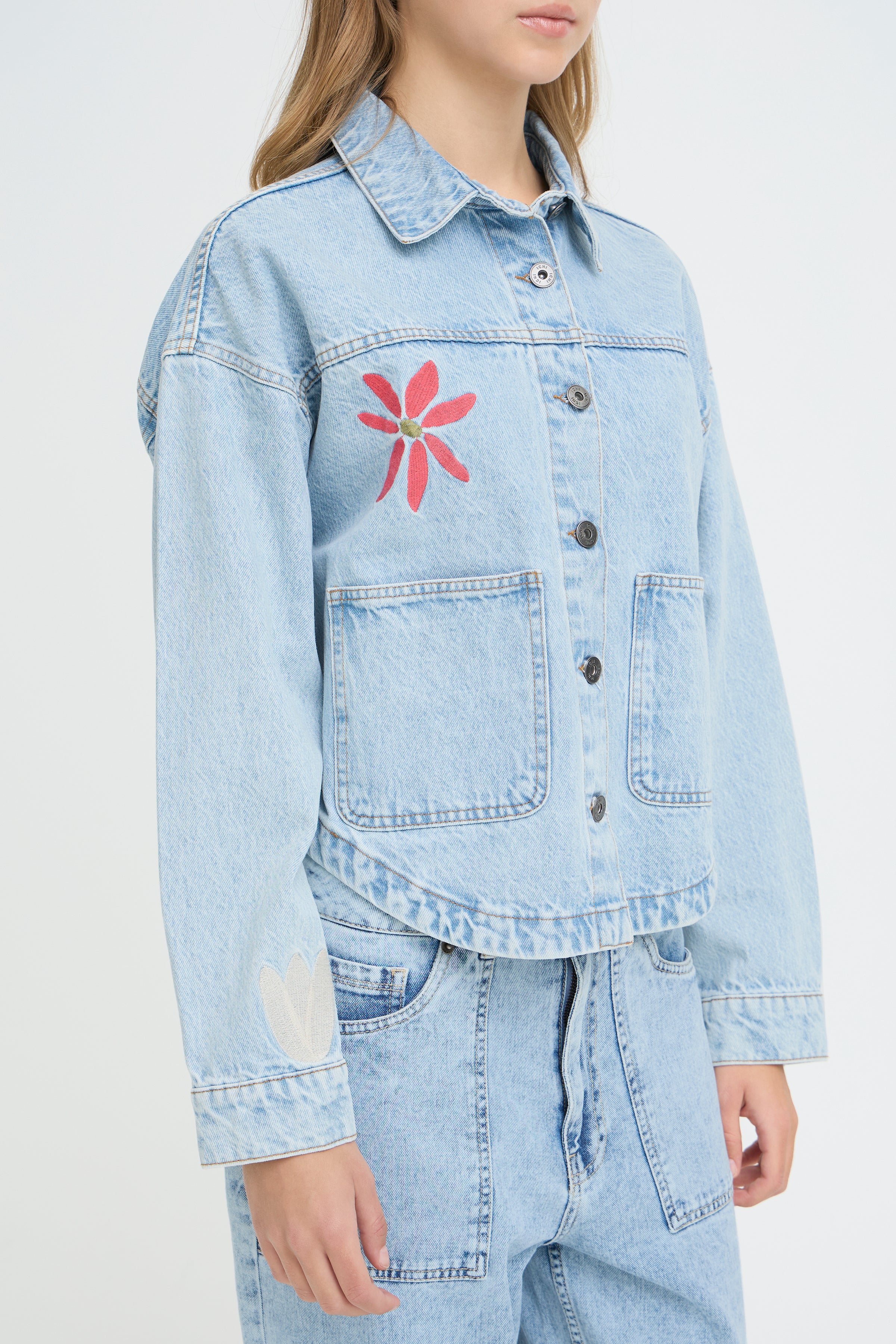 Bauve denim Jacket | Ichi