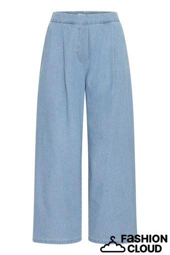 Archer pants washed blue | Ichi