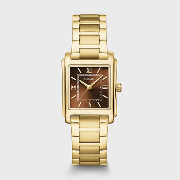 Anglee Watch Steel Brown|CLUSE