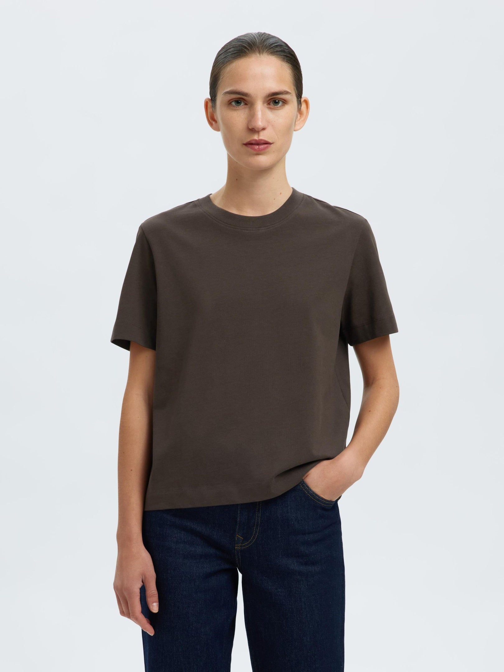 SLF SS BOXY TEE -Delicioso