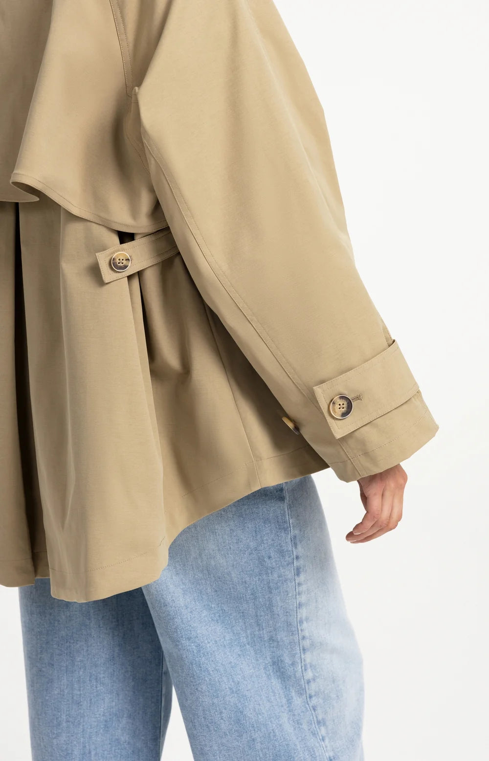 A-Line Trench Jacket |YAYA