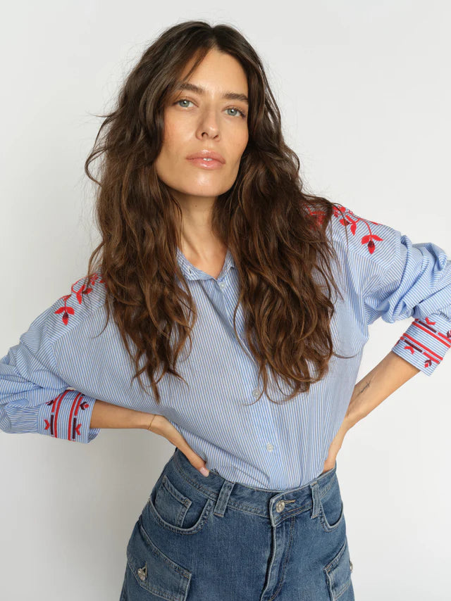 Osmo Stripe Shirt | Mos Mosh