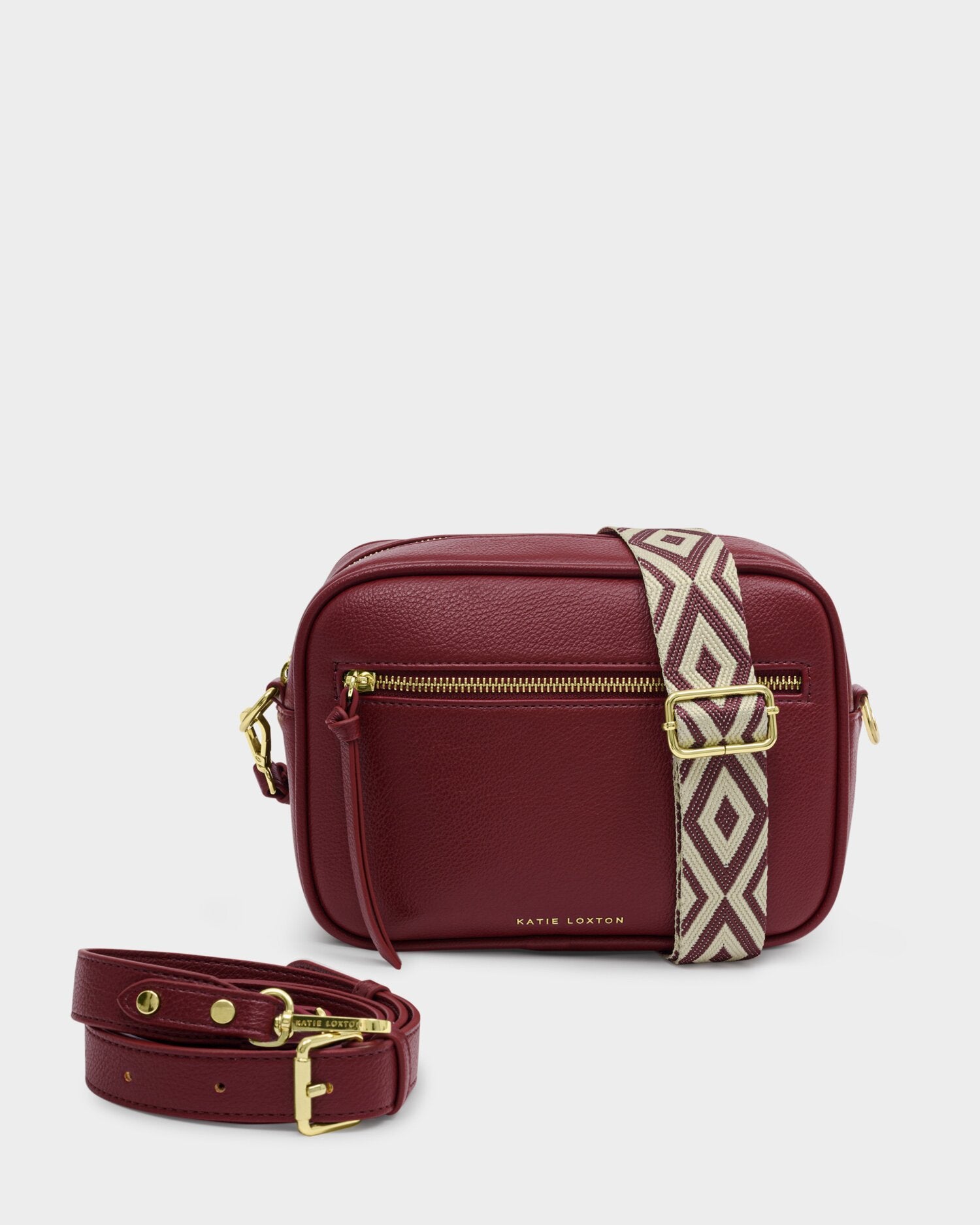 Hallie Crossbody Bag Cherry | Katie Loxton