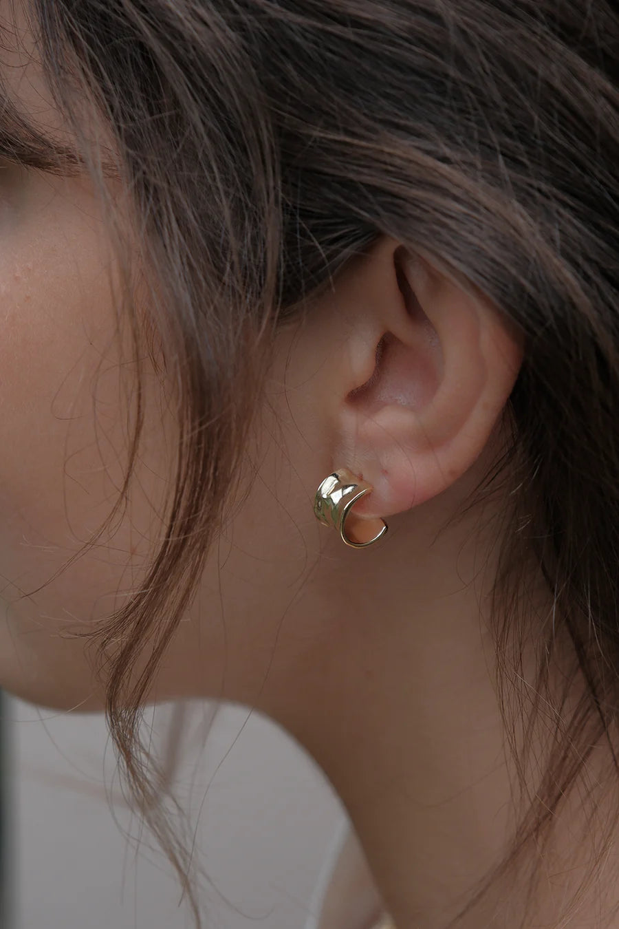 Etruscan hoop earring | Mary K