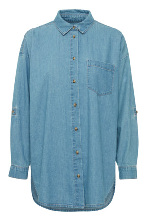 Diver denim shirt | Ichi