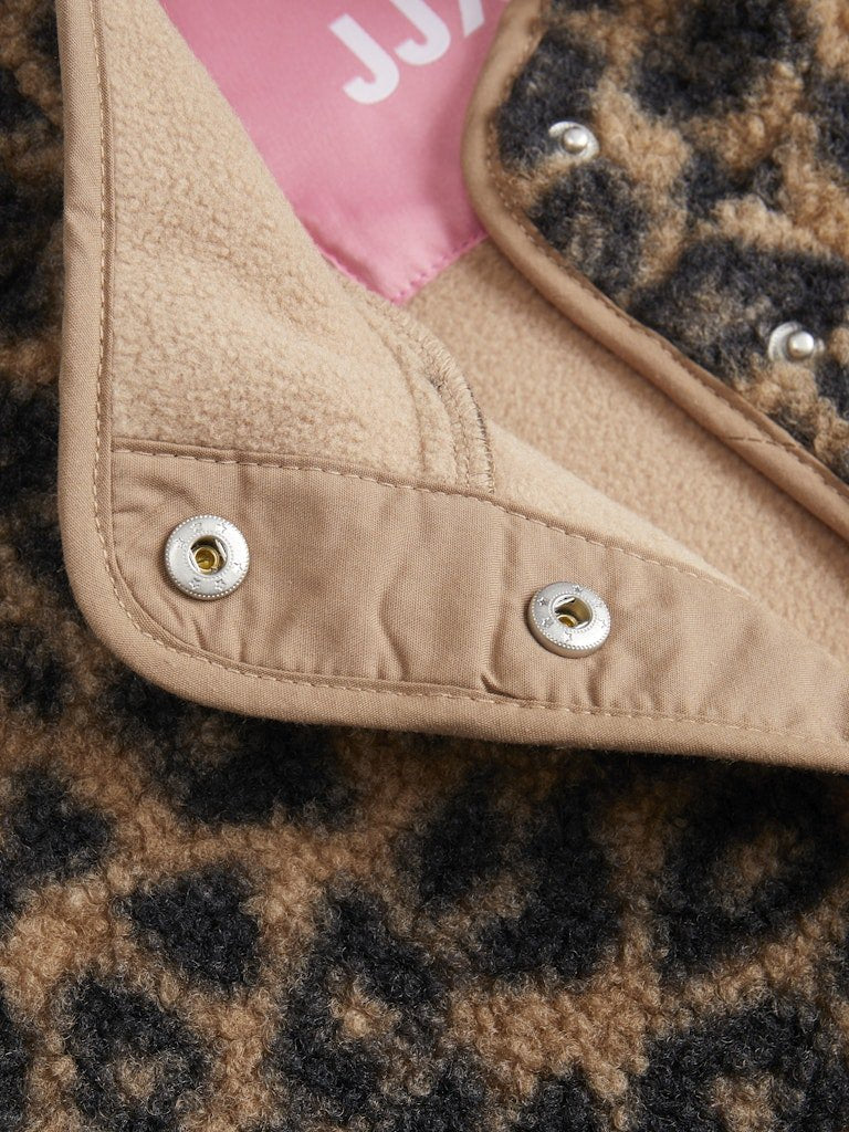 Vera Teddy Leopard Jacket | JJXX