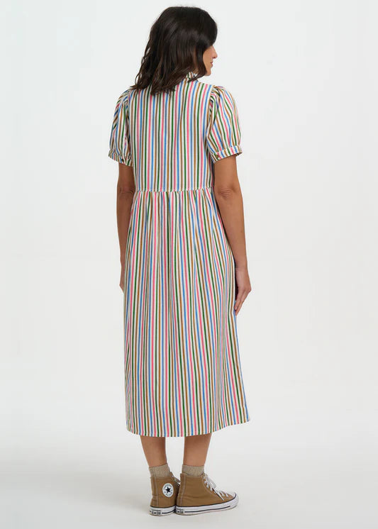 Gillian midi smock Dress|Sugarhill