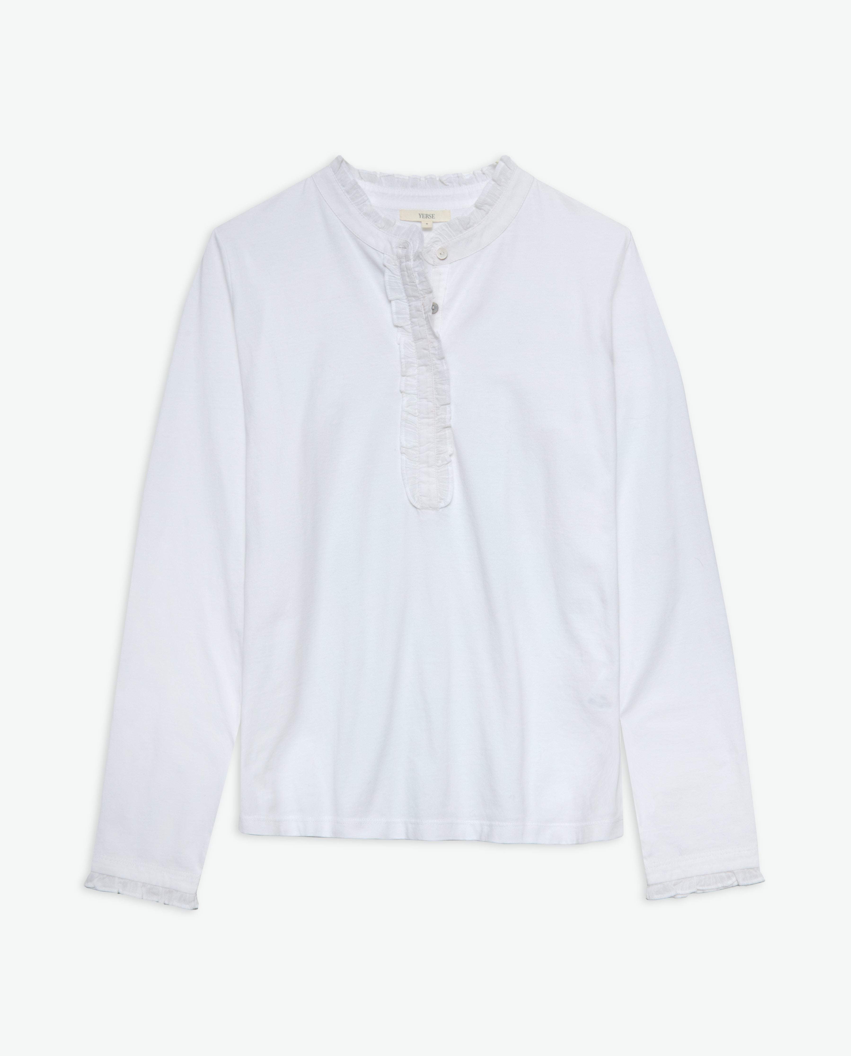 Ruffled Cuffed Tshirt | YESRSE