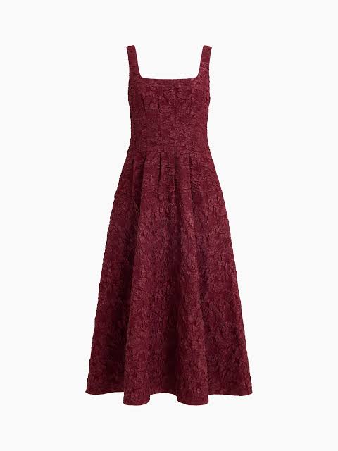 Milenda Jacquard Midi Dress | French Connection