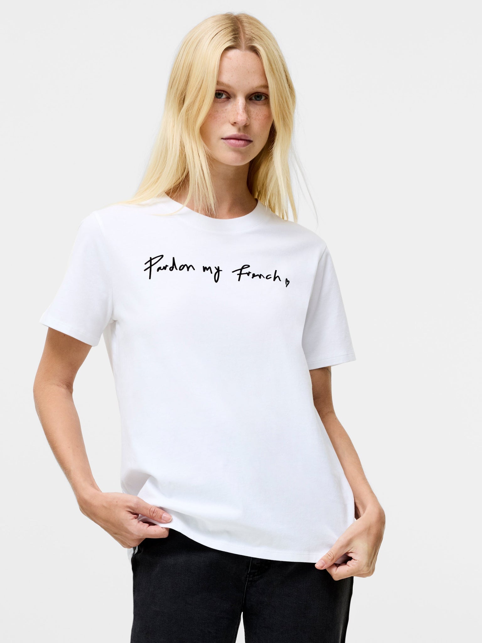 Pardon My French Tee | French Connection