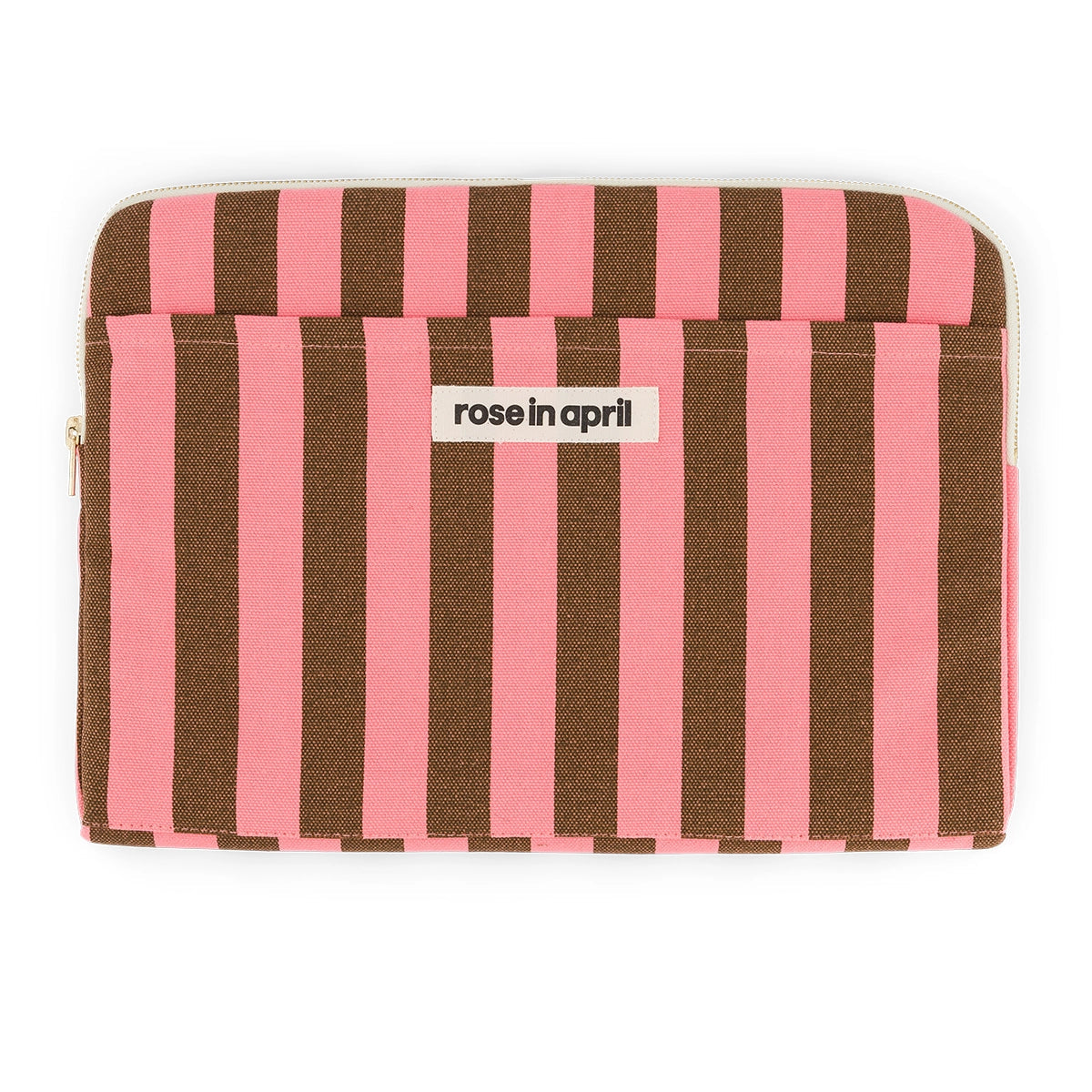 Pink &Olive Laptop sleeve|Rose in April