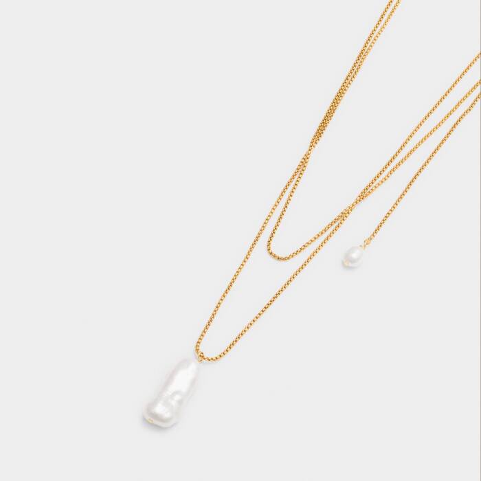 Pearl Lariat Necklace | Katie Loxton