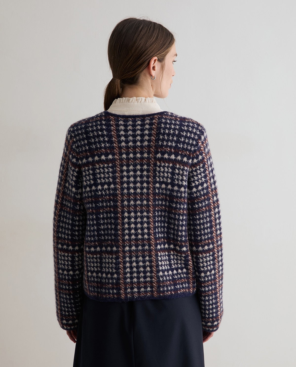 Jacquard Cardigan | Yerse