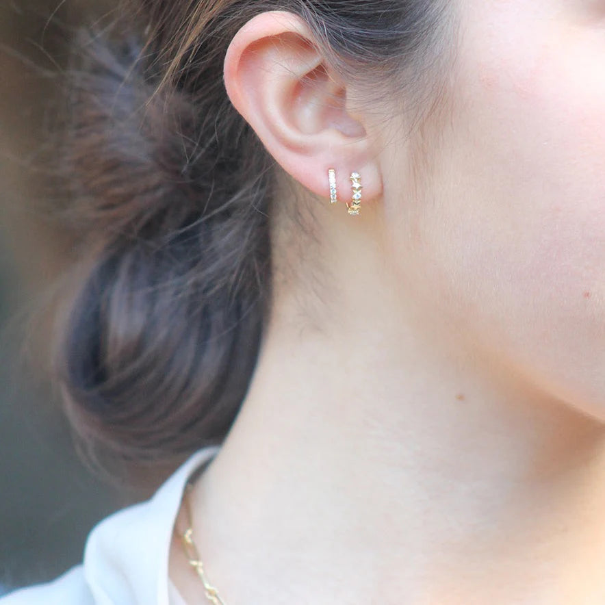 5 star huggie earring | Mary K