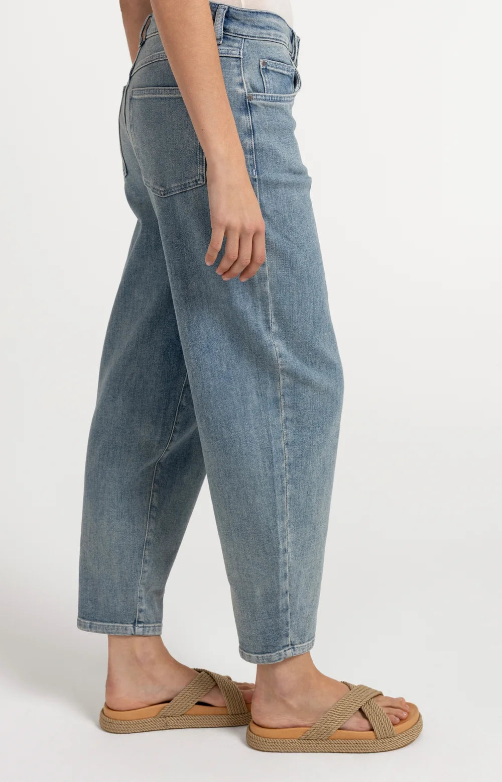Mid Blue Denim jeans| Yaya