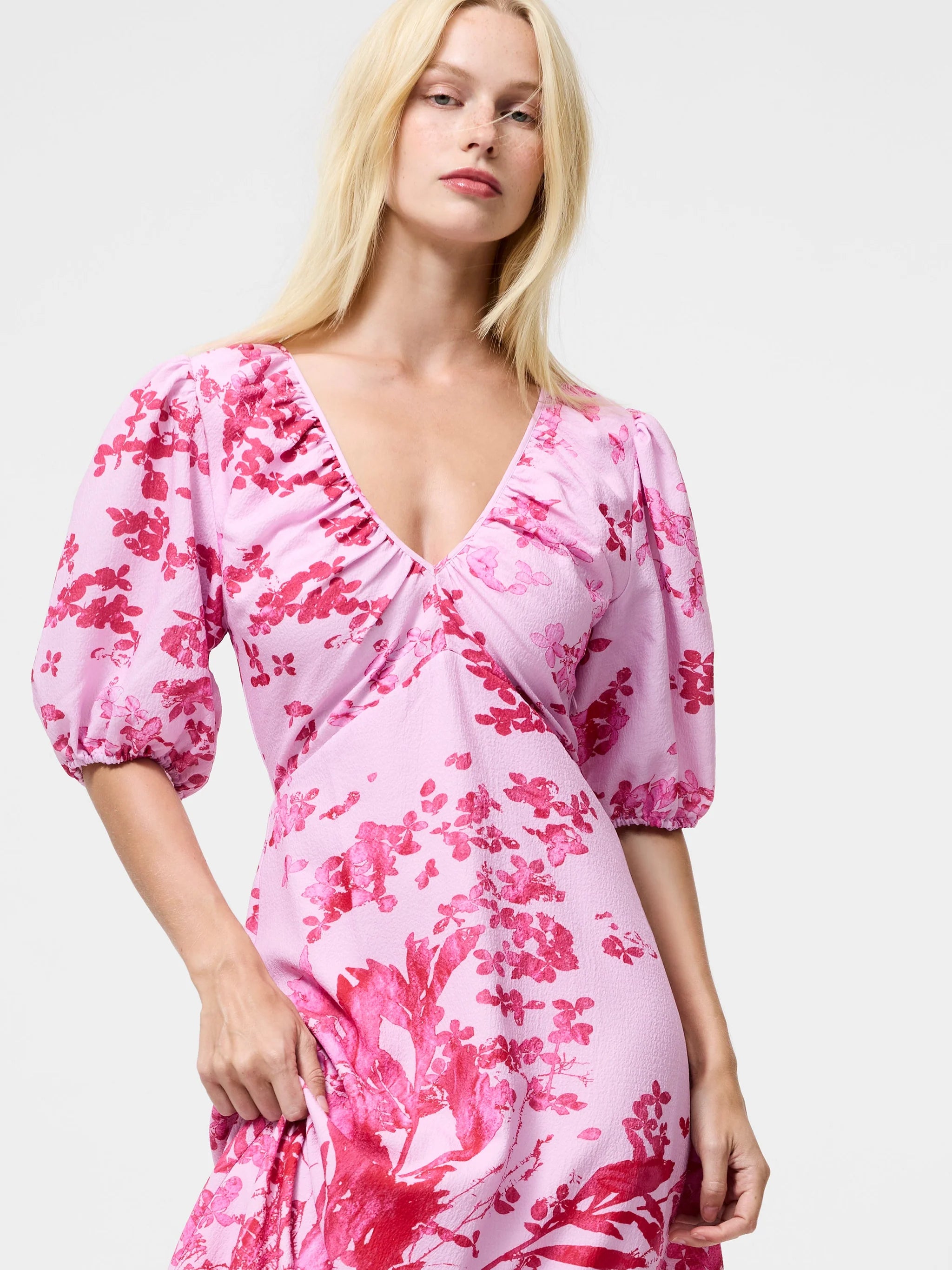 Isla Odette Pink Dress | French Connection