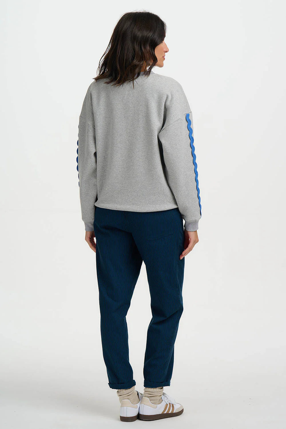 Eadie grey Sweatshirt | Sugarhill Brighton