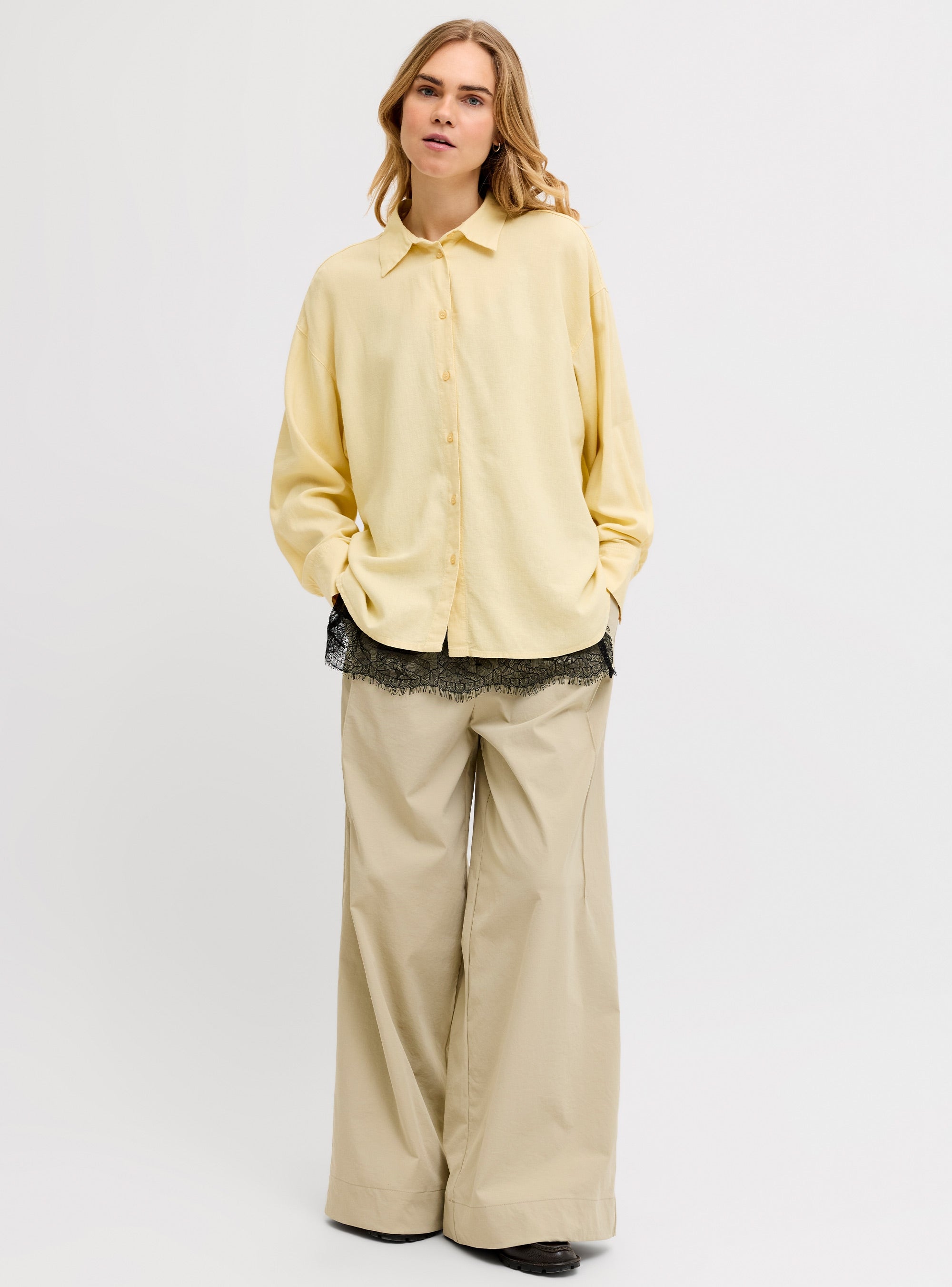 JXALMIRA Linen blend Shirt|JJXX
