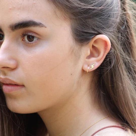 Gold Flash stud | Mary K