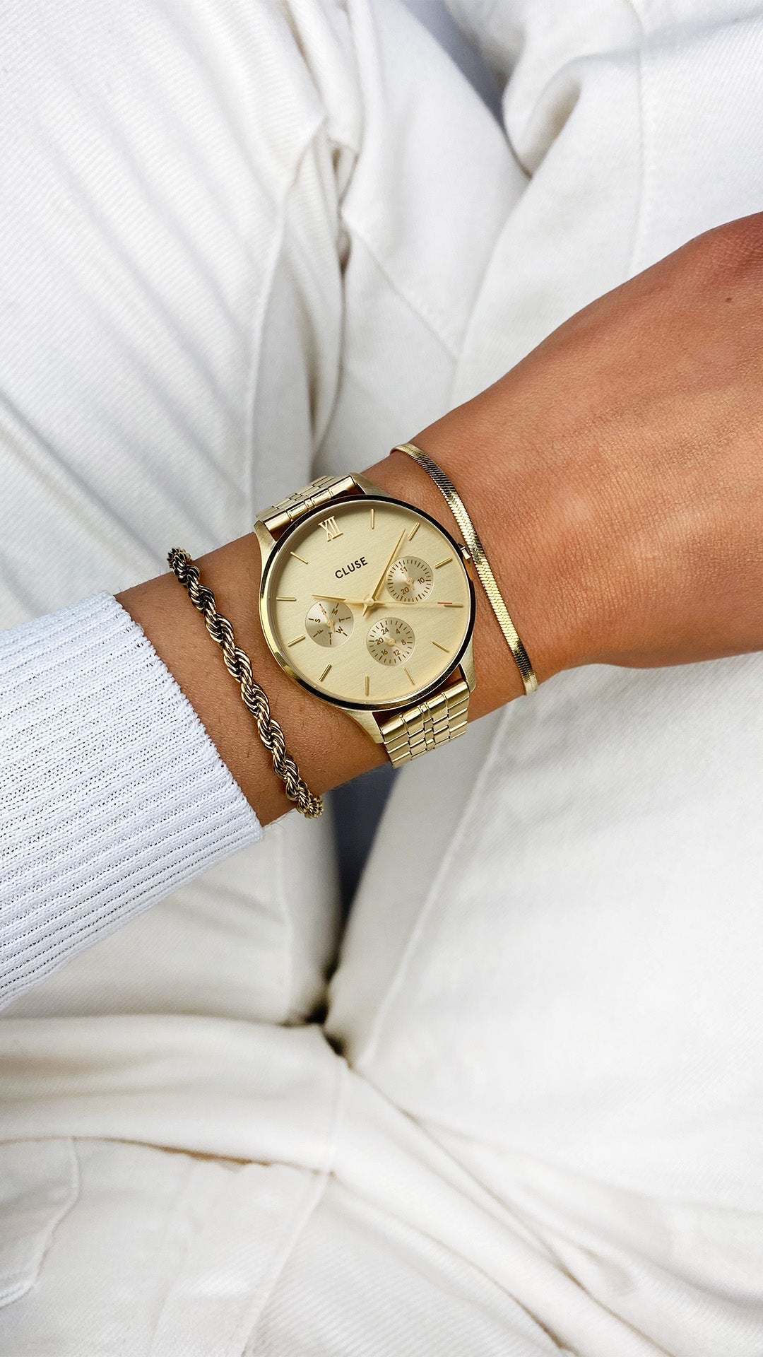 Minuit multifunction in gold| Cluse