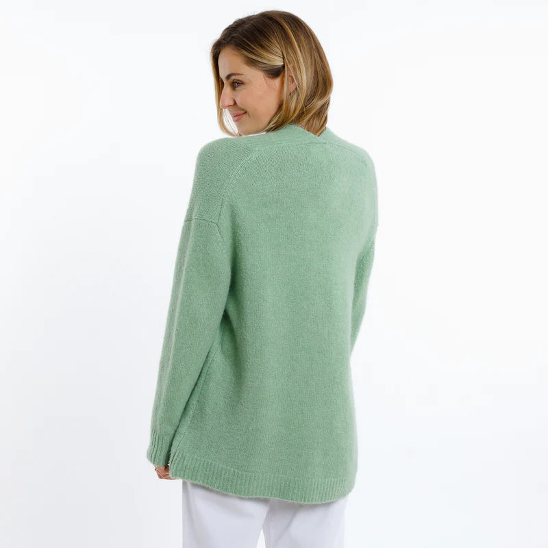 Celena green cardigan | Artlove