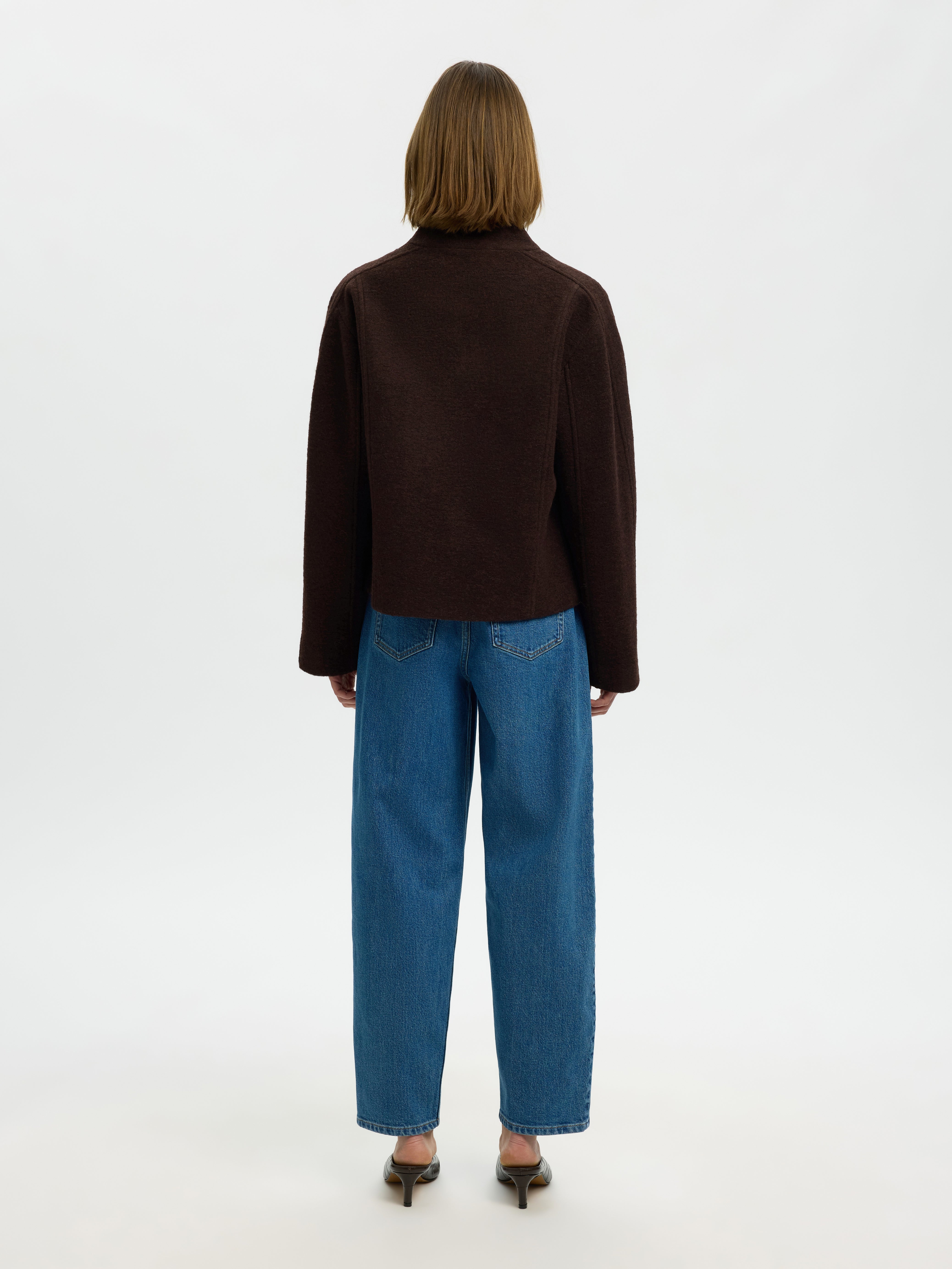 Jacqueline Wool blend Jacket |SLF