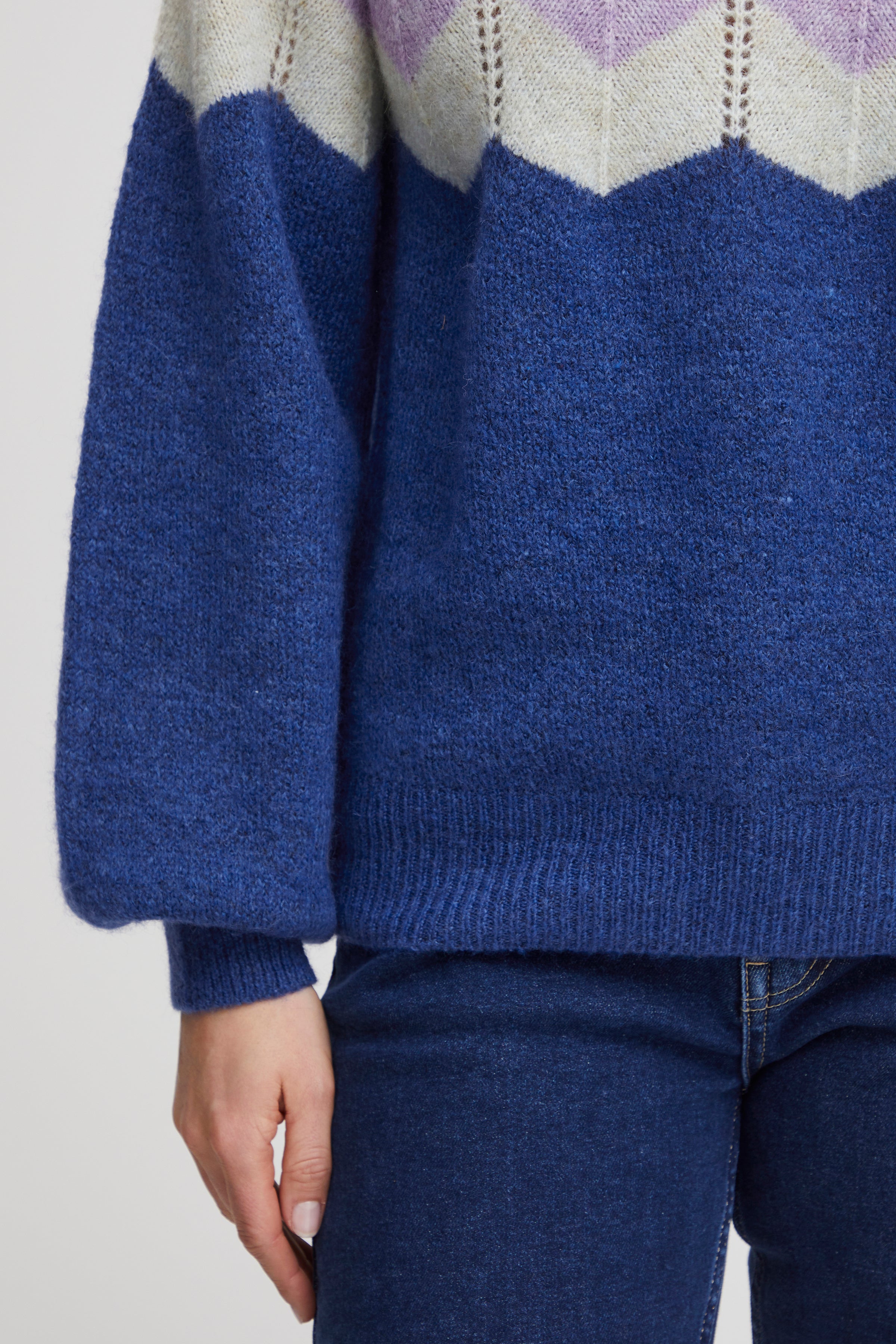 Mimi blue knit | Pulz