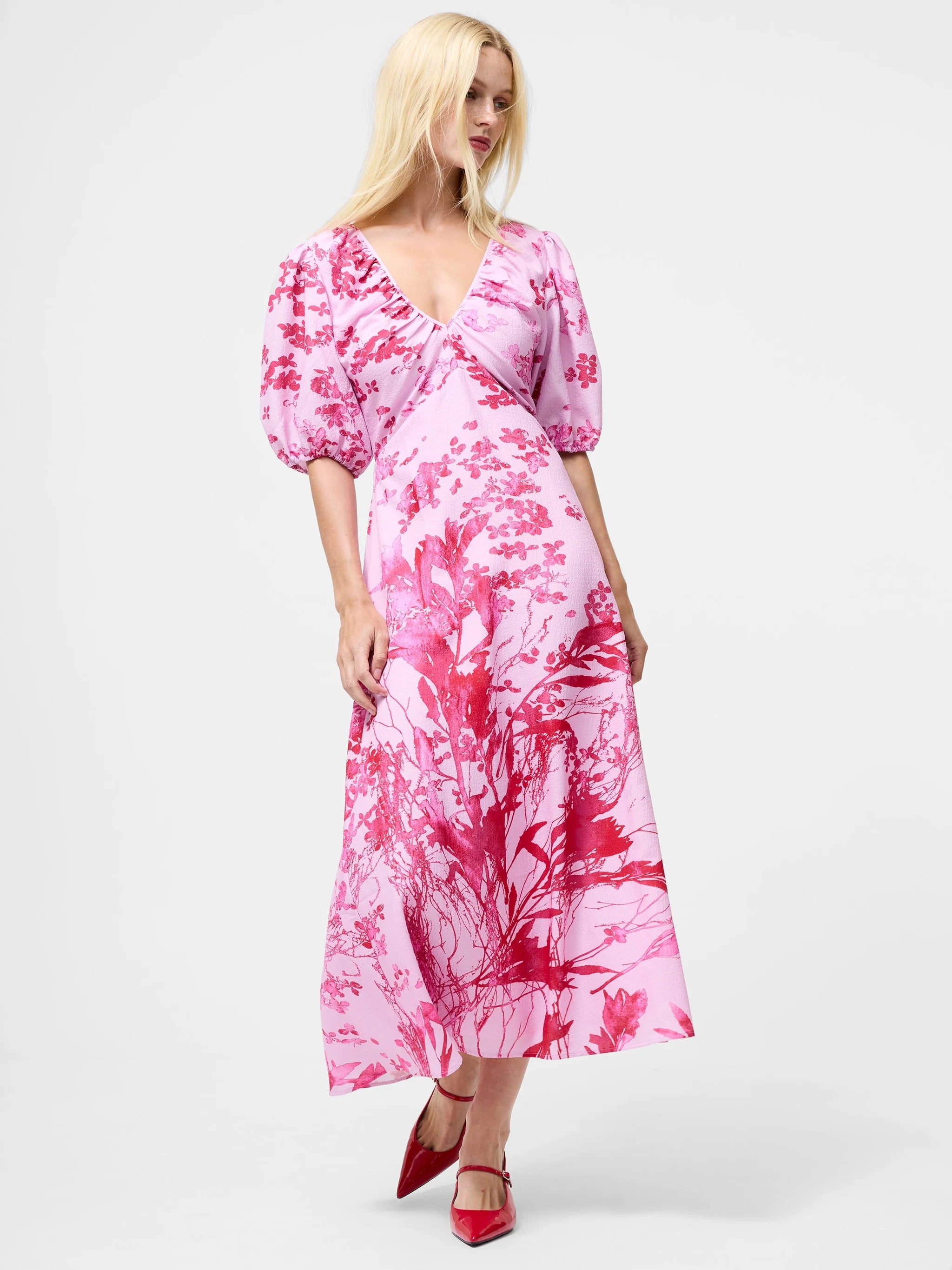 Isla Odette Pink Dress | French Connection