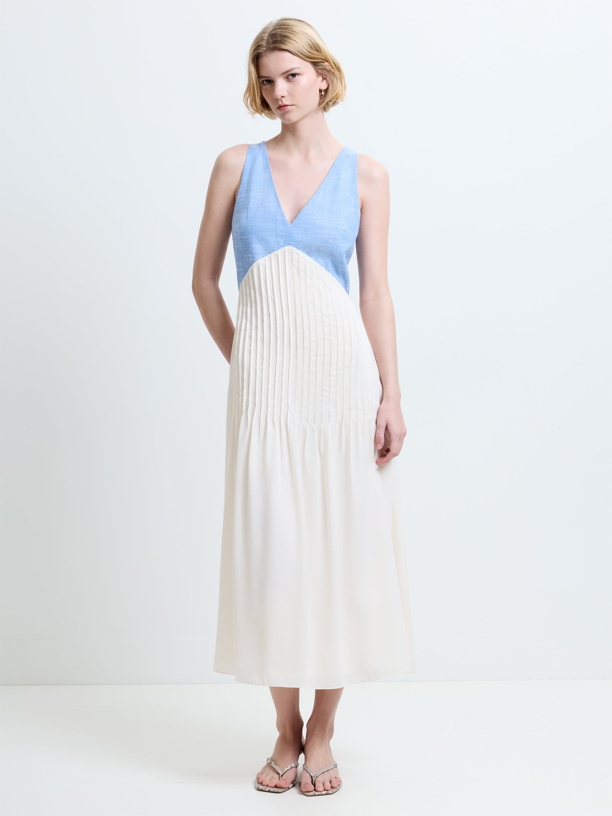 Colby Chambray Dress|French Connection