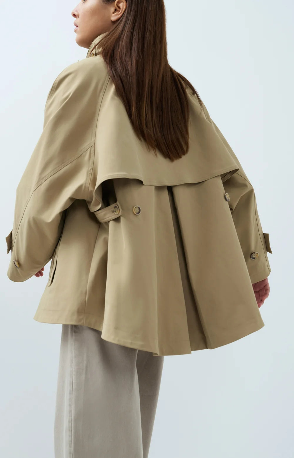 A-Line Trench Jacket |YAYA