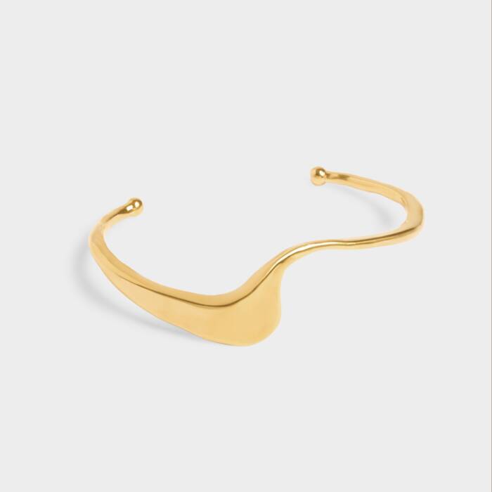 Marina Wave Bangle | Katie Loxton