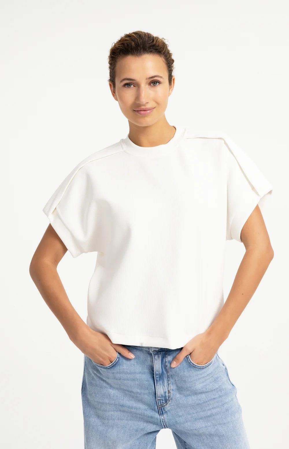 Sleeveless Sweatshirt|Yaya