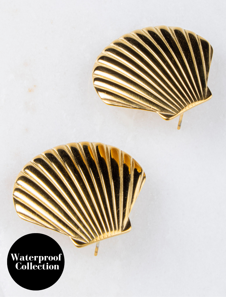 Ayala shell earrings | Olia