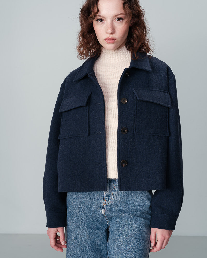 Novembre navy jacket | Grace & Mila