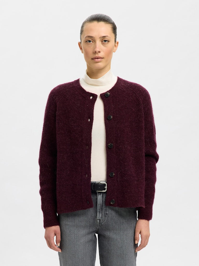 Lulu cardigan Fig | Selected Femme