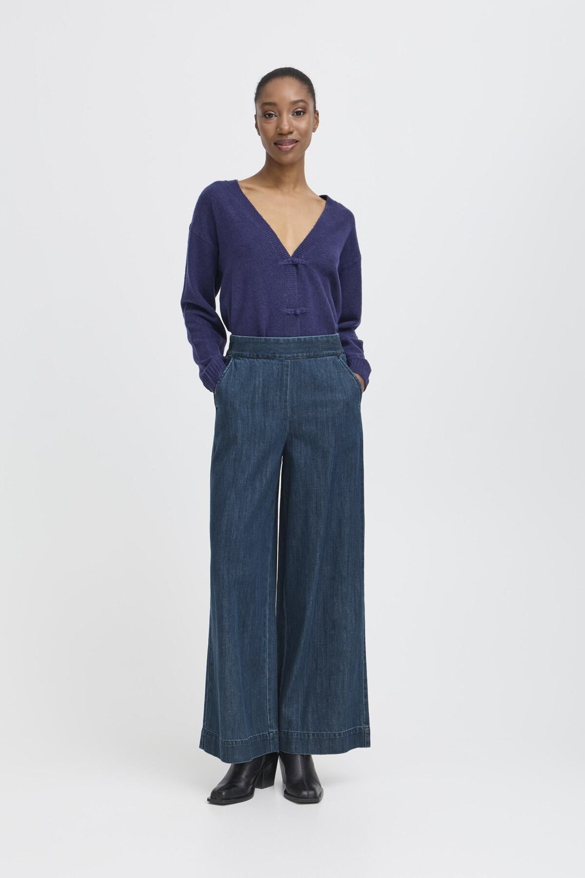 Aubery denim Pants | Ichi