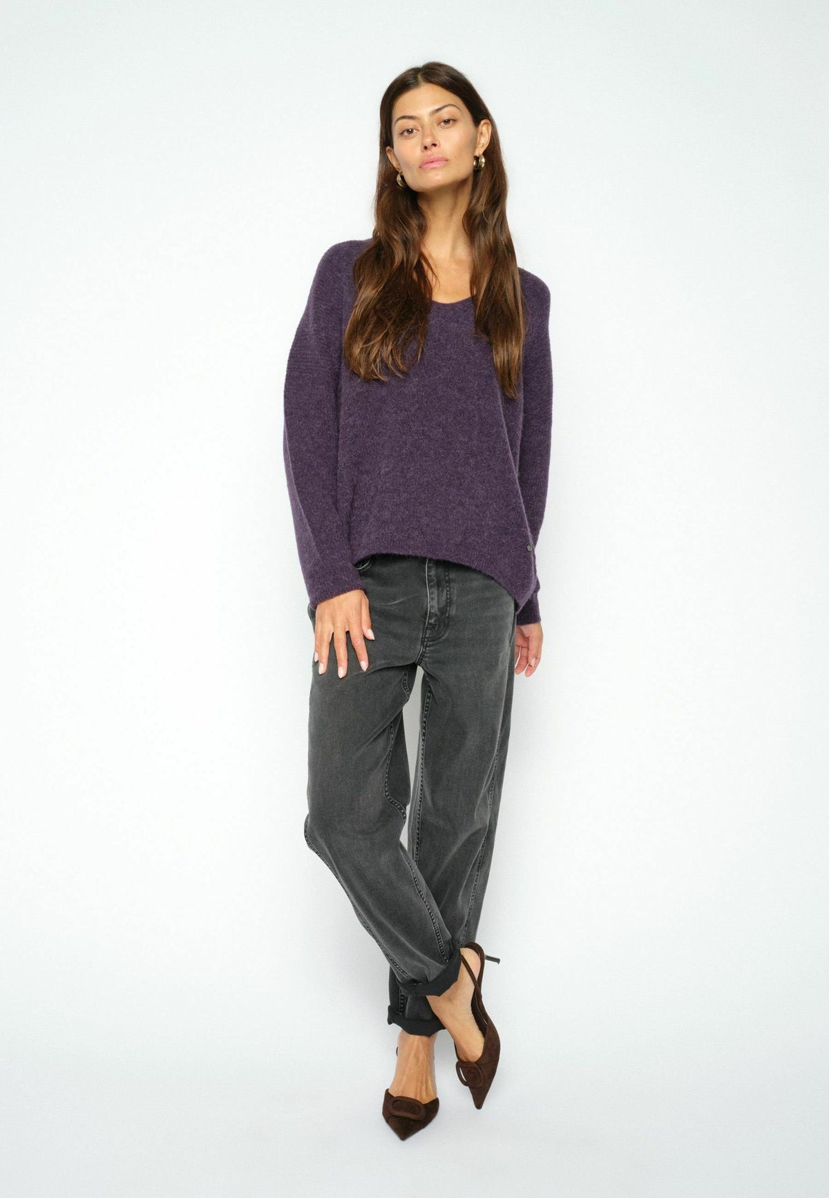 Grey Aymen Delux Jeans | Mos Mosh