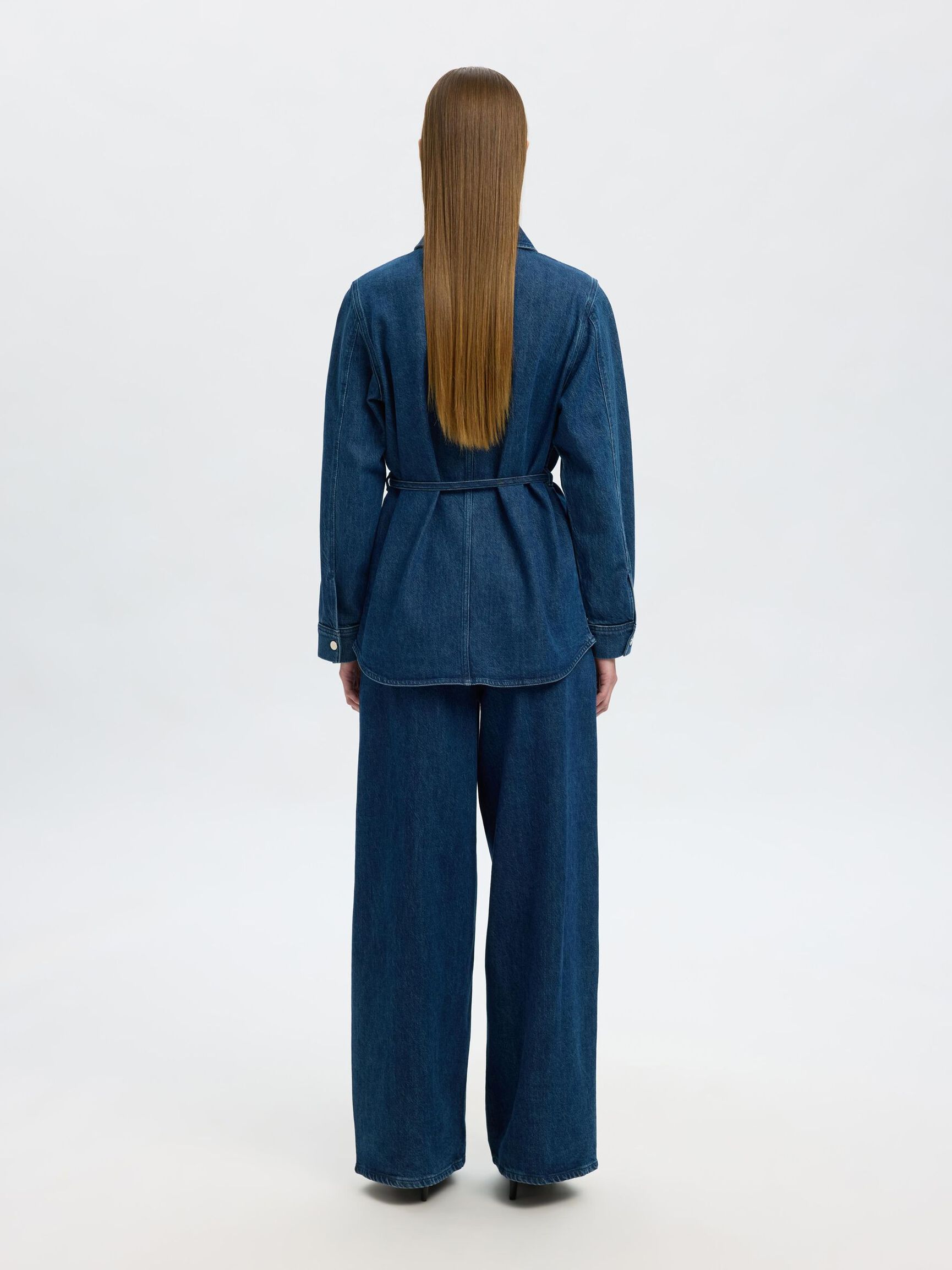 Relaxed Fit Denim Shirt | Selected Femme