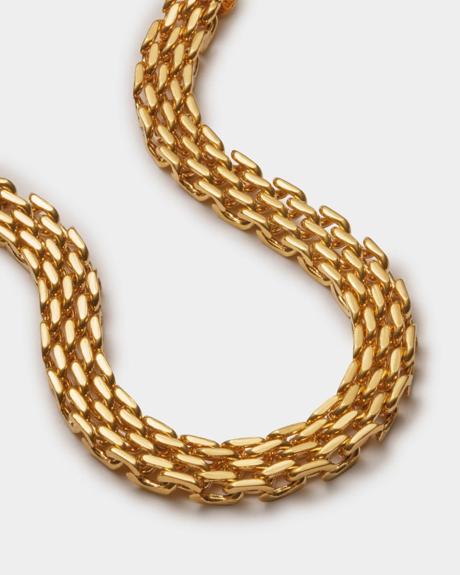 Braid Chain Waterproof Gold Bracelet | Katie Loxton