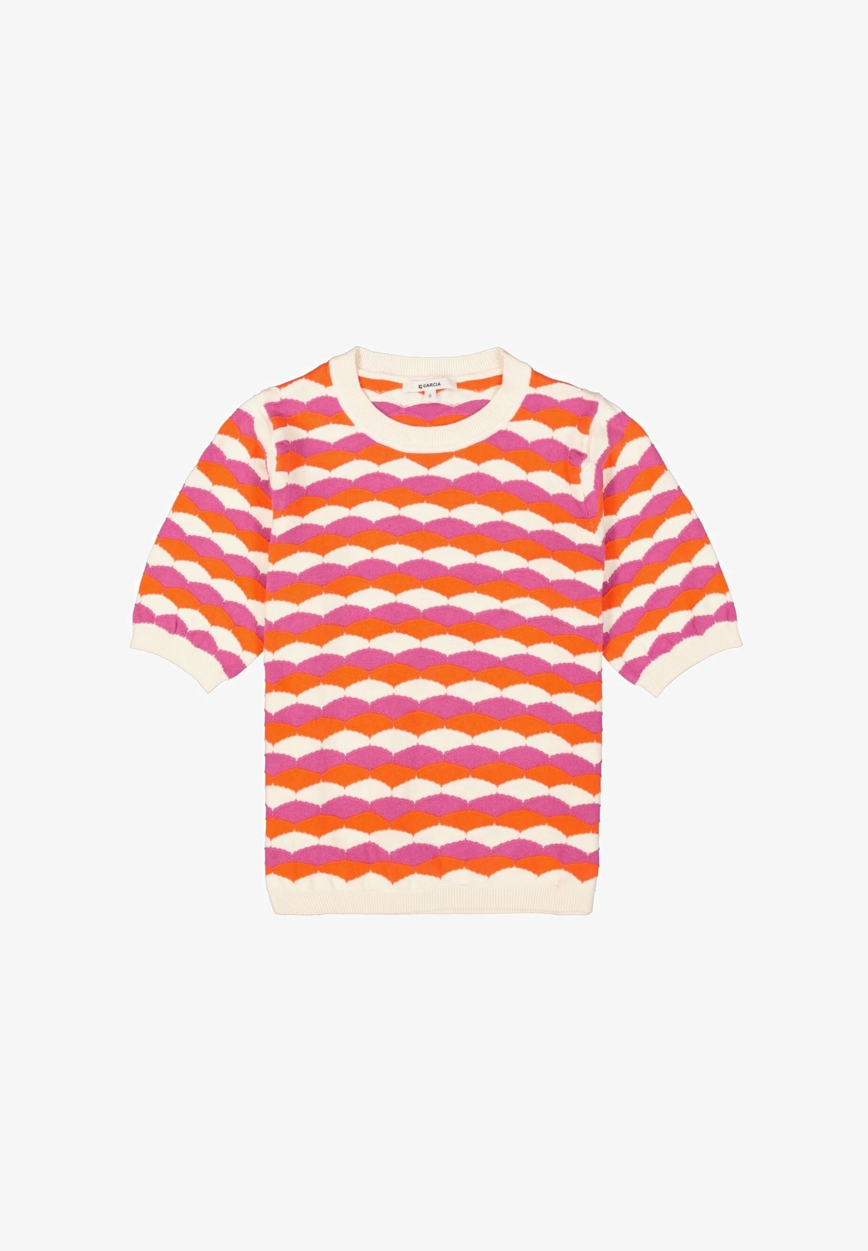 Whitecap short sleeve Knit | Garcia