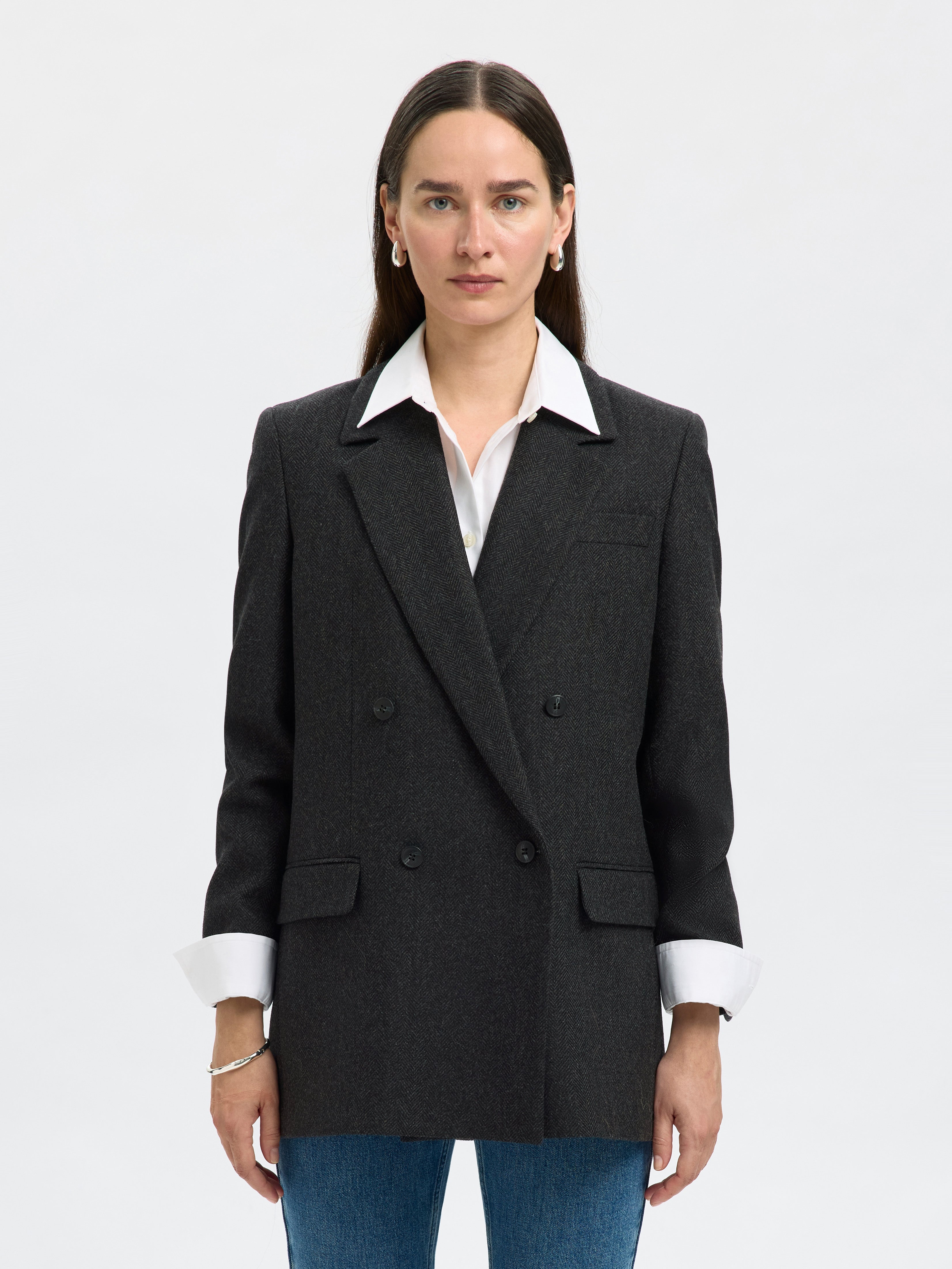 Elin Wool Blend Blazer | Selected Femme
