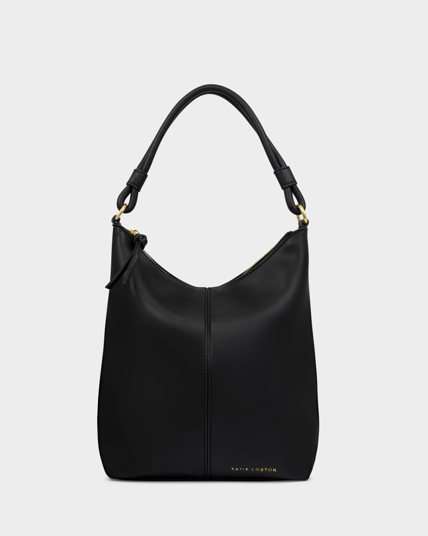 Hallie Satchel Bag Black | Katie Loxton