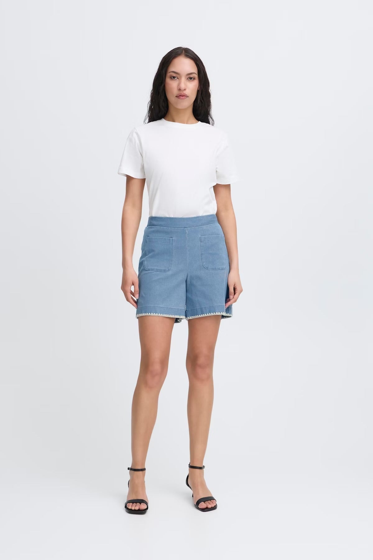 KATE DENERIM SHORTS | Ichi