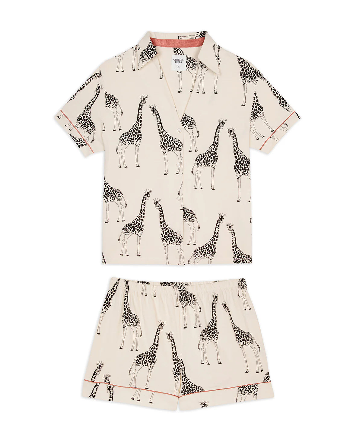 Chelsea Peers | Giraffe print shorts Pjs