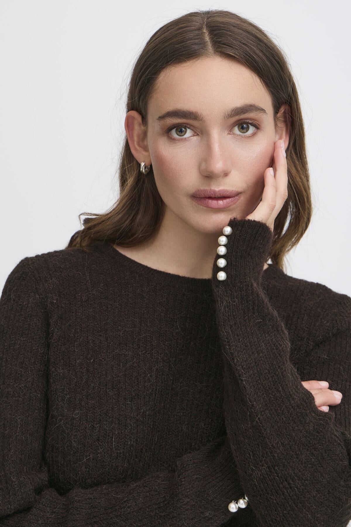 Kamara Jumper Chocolate | Ichi