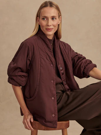 Tilley Padded Choc Jacket | Varley