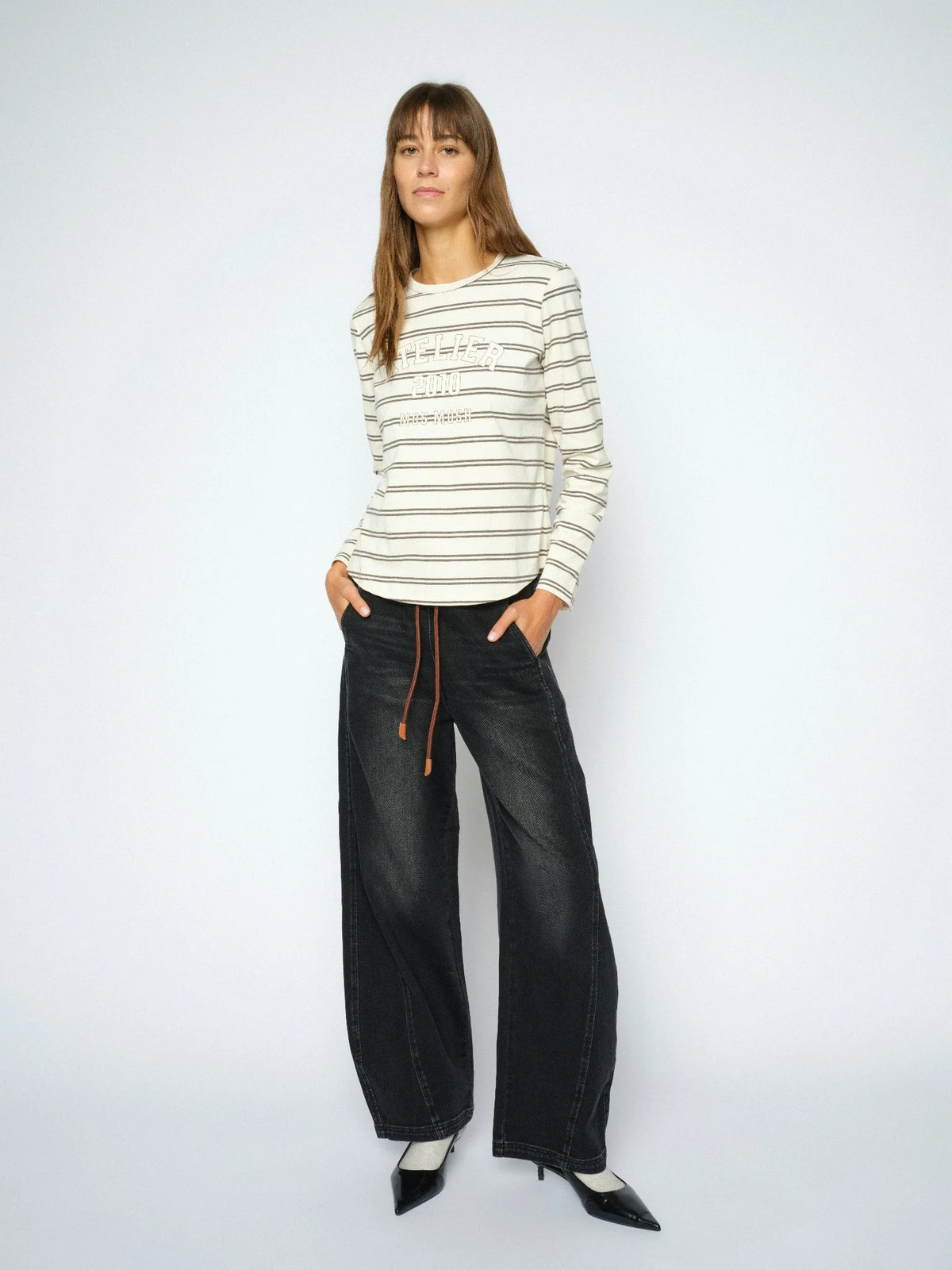 Camp Stripe LS Tee | Mos Mosh