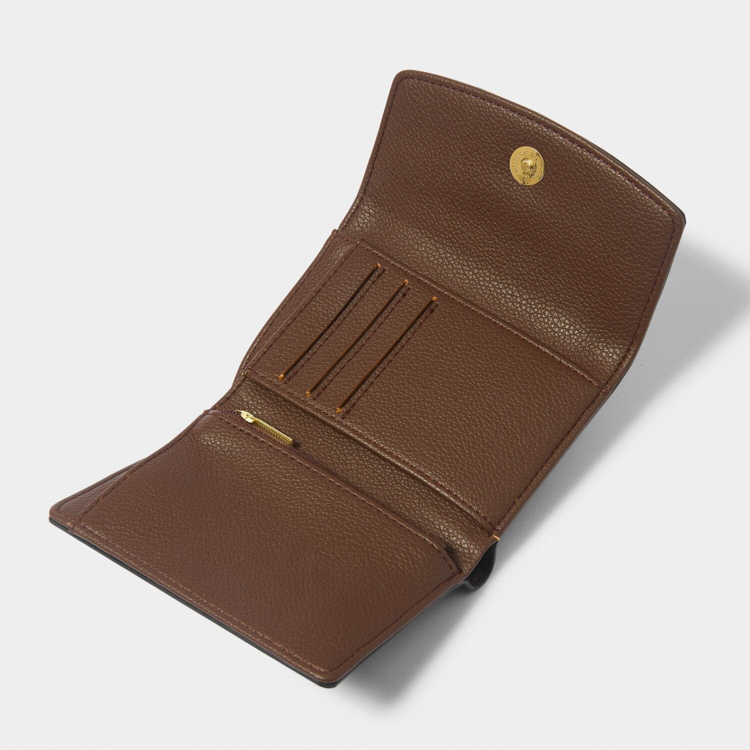 MARNI FAUX CROC PURSE-CHOCOLATE