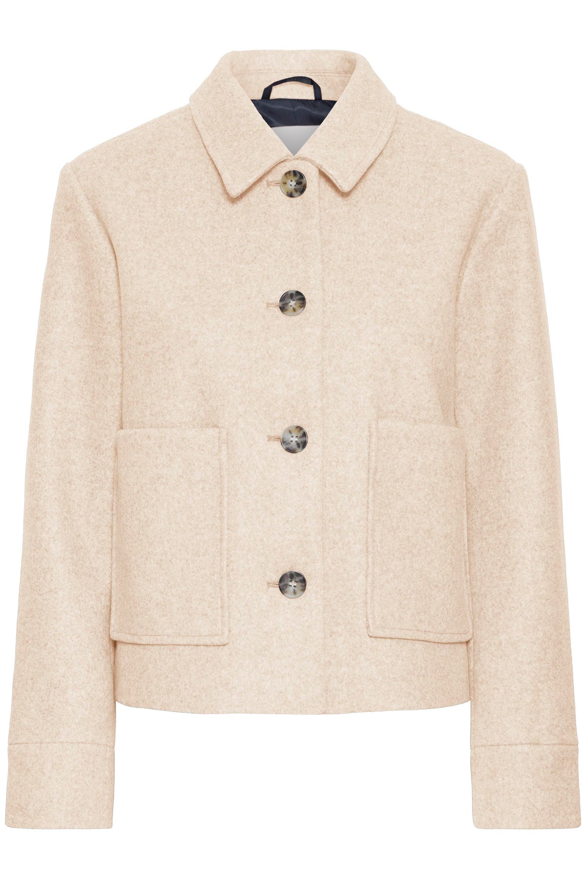 Jannet Taupe Jacket | Ichi